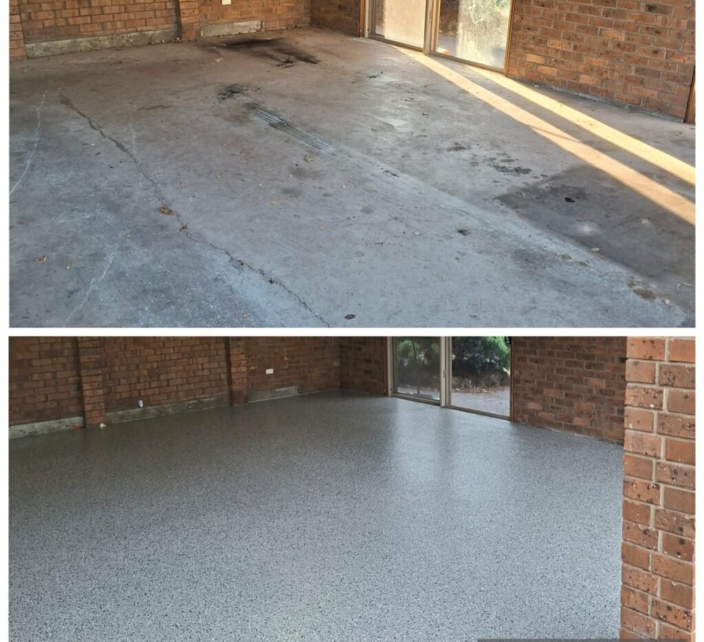 Epoxy Flooring Epoxy Before 1024x934 - Epoxy Flooring